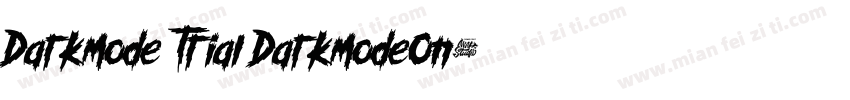 Darkmode Trial DarkmodeOn字体转换